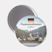 Aimant Souvenir d'Assmannshausen (Recto/Verso)