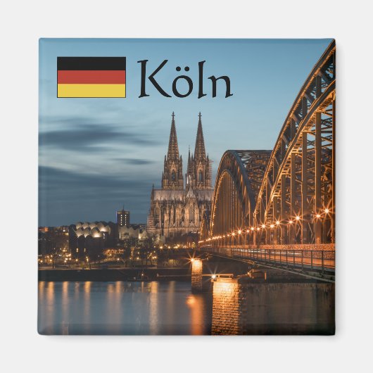 Aimant Souvenir de Cologne (Devant)