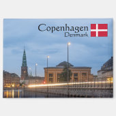 Aimant Souvenir de Copenhague (Recto)