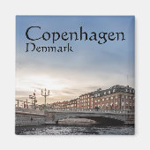 Aimant Souvenir de Copenhague (Devant)