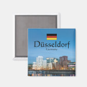 Aimant Souvenir de Dusseldorf (Recto/Verso)