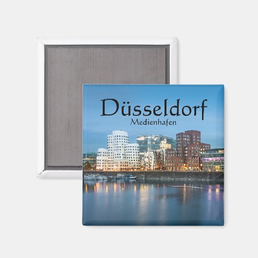 Aimant Souvenir de Dusseldorf (Recto/Verso)