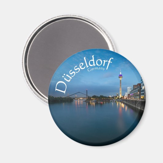Aimant Souvenir de Dusseldorf (Recto/Verso)