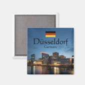 Aimant Souvenir de Dusseldorf (Recto/Verso)