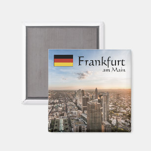 Aimant Souvenir de Francfort Allemagne