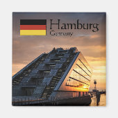 Aimant Souvenir de Hambourg (Devant)