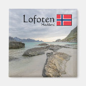 Aimant Souvenir de Haukland (Devant)