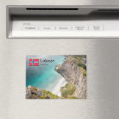 Aimant Souvenir de Lofoten Norvège (In Situ (Lave-vaisselle))