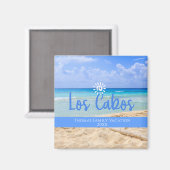 Aimant souvenir de Los Cabos (Recto/Verso)