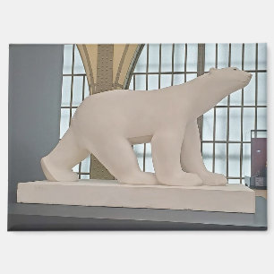 Aimant Souvenir de l'ours polaire de François Pompon