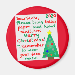 Aimant Souvenir de Noël 2020
