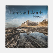 Aimant Souvenir de Norvège Lofoten (Devant)