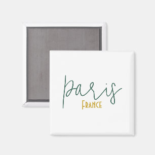 Aimant Souvenir de Paris, France