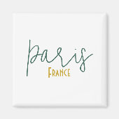 Aimant Souvenir de Paris, France (Devant)