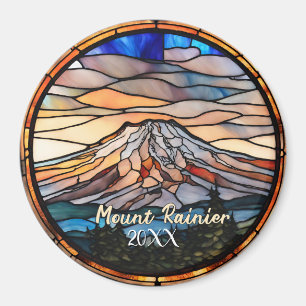 Aimant Souvenir de vacances au mont Rainier