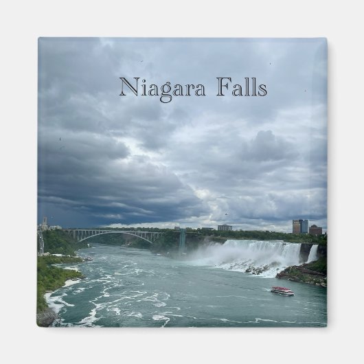 Aimant Souvenir des Chutes du Niagara (Devant)