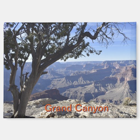 Aimant Souvenir du Grand Canyon (Recto)
