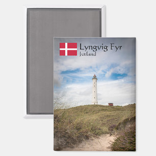 Aimant Souvenir du phare de Lyngvig