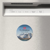 Aimant Souvenir Gimsoya Lofoten (In Situ (Lave-vaisselle))