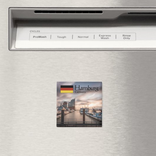 Aimant Souvenir Hambourg (In Situ (Lave-vaisselle))