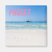 Aimant souvenir Phuket Beach Thaïlande (Devant)