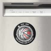 Aimant Souvenirs de basket-ball pas chers pour filles, No (In Situ (Lave-vaisselle))