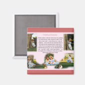 Aimant Souvenirs d'enfance Inspiration (Recto/Verso)