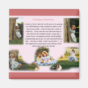 Aimant Souvenirs d'enfance Inspiration