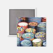 Aimant Souvenirs en Ouzbékistan (Recto/Verso)