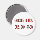 Aimant Soy Ateo (Recto/Verso)