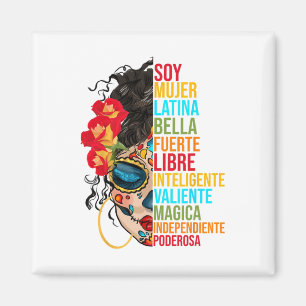 Aimant Soy Mujer Latina Fuerte Independiente Fière du Mex