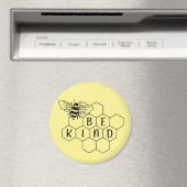 Aimant Soyez Bumble Bee Yellow Polka Dot (In Situ (Lave-vaisselle))