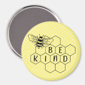 Aimant Soyez Bumble Bee Yellow Polka Dot (Recto/Verso)