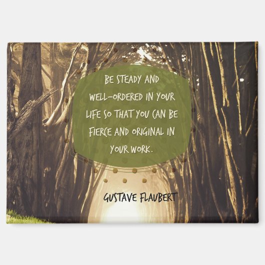 Aimant Soyez Fierce Et Original (Recto)