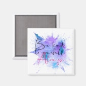 Aimant Soyez Gentil Avec Vous Toujours Calligraphie Citat (Recto/Verso)