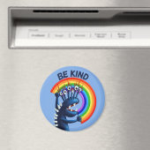 Aimant Soyez gentil Rainbow Cute Kindness (In Situ (Lave-vaisselle))