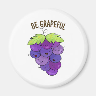Aimant Soyez Graphiquement Cute Bunch De Pun De Raisins
