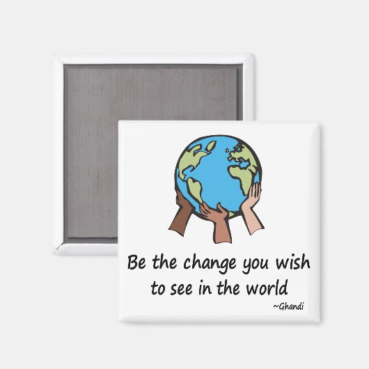 Aimant Soyez l'aimant Modifier (Recto/Verso)