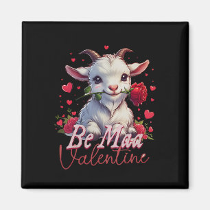 Aimant Soyez Maa Valentine Chèvre Coeur Mignonne Chèvre J