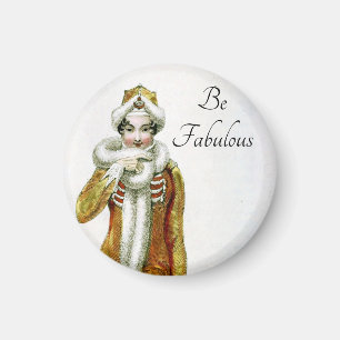 Aimant Soyez Madame vintage fabuleuse d'Ackerman