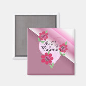 Aimant Soyez mon Valentin (Recto/Verso)