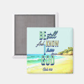 Aimant Soyez Toujours Et Sachez Que Je Suis Dieu Psaume 4 (Recto/Verso)