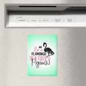 Aimant Soyez Un Flamant rose Dans Un Troupeau De Pigeons- (In Situ (Lave-vaisselle))