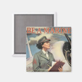 Aimant Soyez un marin - Libérez un marin pour combattre (Recto/Verso)