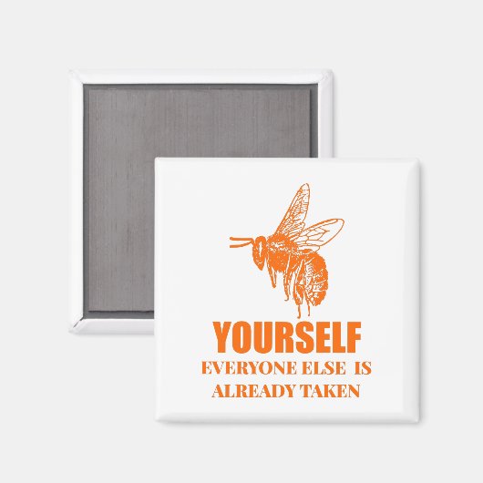 Aimant Soyez vous-même (Recto/Verso)