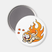 Aimant Space Chien (Recto/Verso)