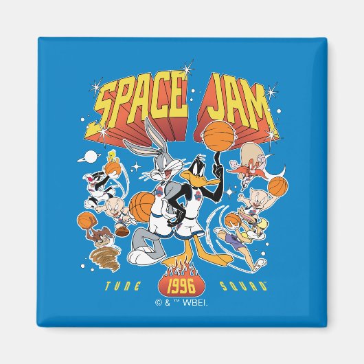 Aimant SPACE JAM™ TUNE SQUAD™ 1996 Graphic (Devant)