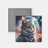 Aimant Space Kitty (Recto/Verso)