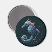 Aimant Space Seahorse (Recto/Verso)