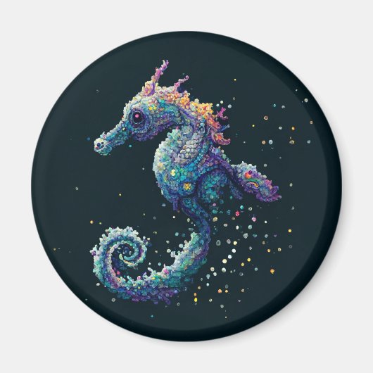 Aimant Space Seahorse (Devant)